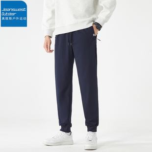 束脚休闲卫裤 真维斯户外运动男士 收口长裤 宽松潮春秋款 运动裤