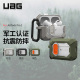 UAG适用于苹果AirPods Pro2保护壳airpods3防摔第二代保护套耳机壳挂绳孔新款 2022壳2代男蓝牙无线