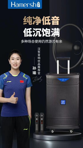 汉笙QX08一21A拉杆音响，大品牌，好品质，是跳广场舞的好选择