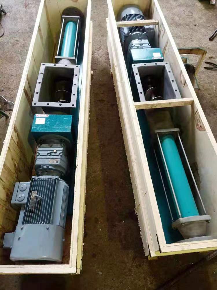 料斗型螺杆泵 LG/LNM螺旋挤压泵方斗圆斗 泥浆渣浆酱料浓浆进料泵