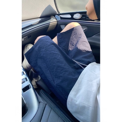 泡泡纱冰丝速干短裤男夏季港风时尚百搭五分裤休闲运动户外直筒裤