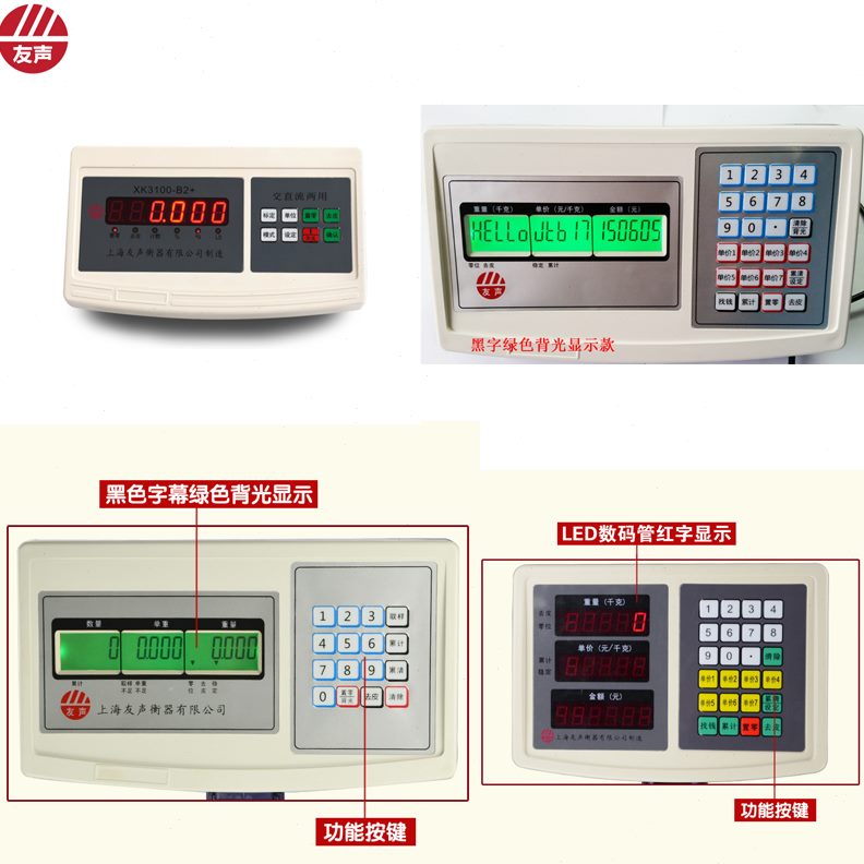 XK3100上海友声TCS落地秤显示计重B2计价计数仪表电子仪表控制器