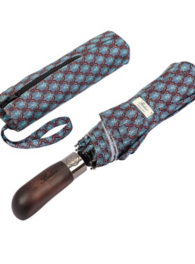 Balios英国雨伞实木手柄男士自动折叠雨伞高级贵族伞送礼现货顺丰