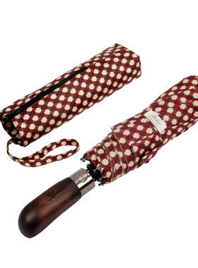 2025新款Balios英国自动雨伞男士双层实木手柄商务高端伞情人送礼