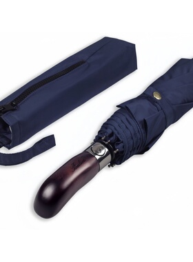 Balios英国雨伞实木手柄男士自动折叠雨伞高级贵族伞送礼现货顺丰