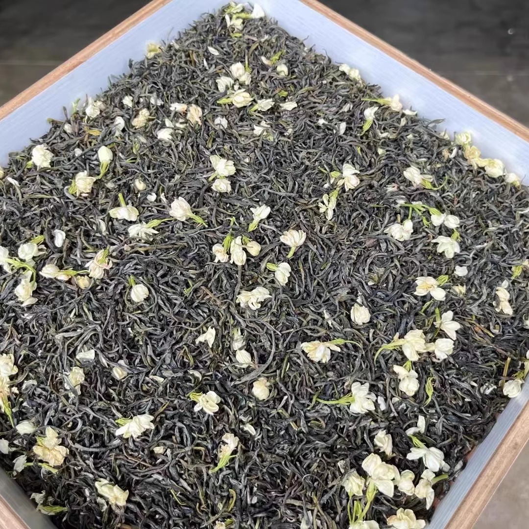 2024新茶横县茉莉花茶浓香型 茉莉小白毫 口粮茶绿茶散装送礼500g