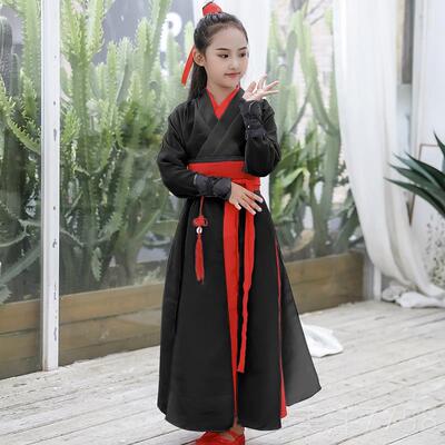 高档古典舞服装，汉代风格，武风格表演演服装侠，年会节装扇舞表