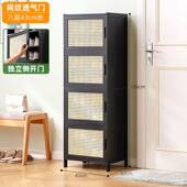 高档柜门口用大量入户鞋 架容子收纳神器省空间简易实木室家内出 鞋