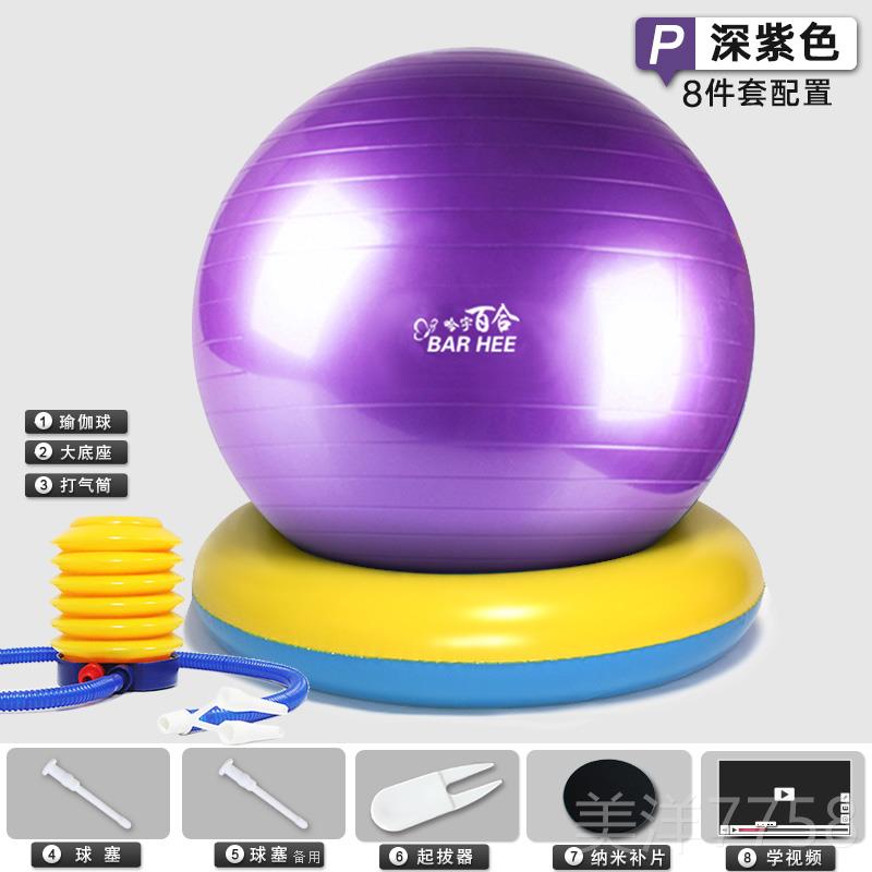 高档哈宇百瑜伽球合防加厚爆健身球儿童孕妇分娩环保减肥瑞摩士球