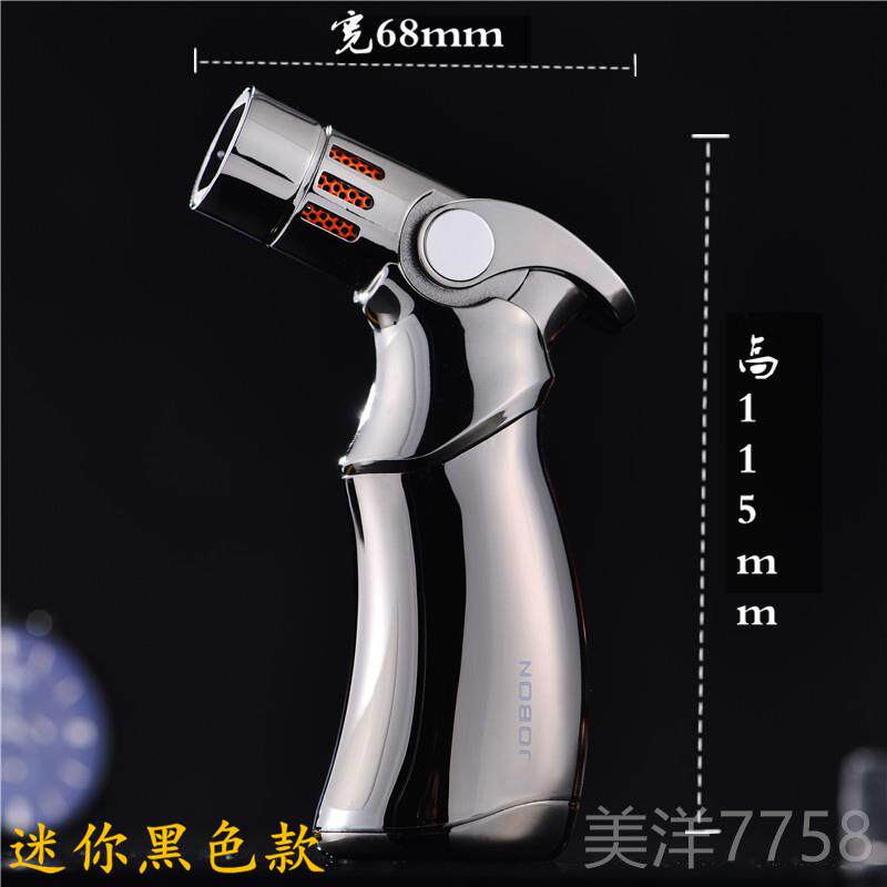 高档风打火防机雪茄点器艾灸喷枪充火气高温焊枪直冲火机点香烤烧