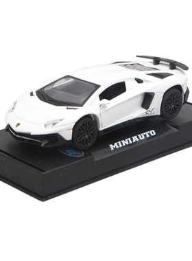 兰博基尼限量版合金车模 奔驰amgone汽车模型帕加尼小车1比64轮毂