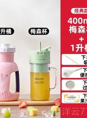 ROYALTY LINE RL-1013高档罗娅汁式机16叶榨刀头500ml小型便携榨