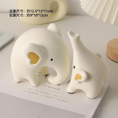 高档创物意轻奢招财猫摆件玄关客厅室饰家居装办公好开业乔迁新居