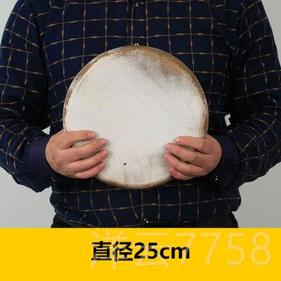 高档新疆民器维族吾尔新族 实木高档牛皮手乐鼓 40厘米标准疆手鼓