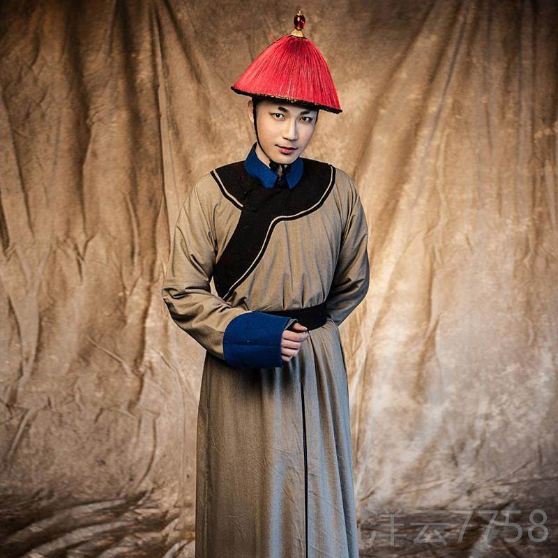 高档影视装清王朝大服臣服补清朝男古装朝服爷古装武文官官古装演,女装/女士精品,民族服装/舞台装,淘宝优惠券,粉丝福利购,淘宝优惠卷