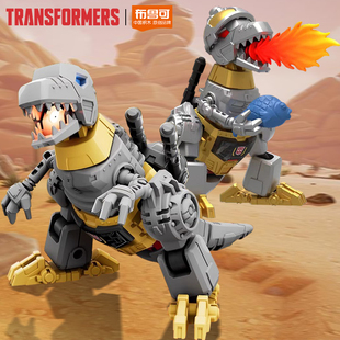 布鲁可变形金刚群星版第二弹第2代隐藏款钢索霸王龙机器恐龙部队3