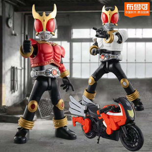假面骑士手办空我全能布鲁可第6弹群星版六代创世神话极狐摩托车5