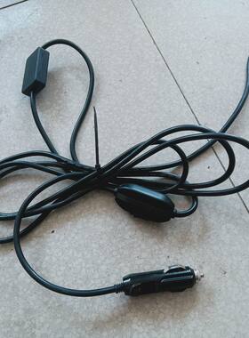 汽车货车LED射灯12V24V点烟器开关线束无线遥控爆闪线组强磁底座