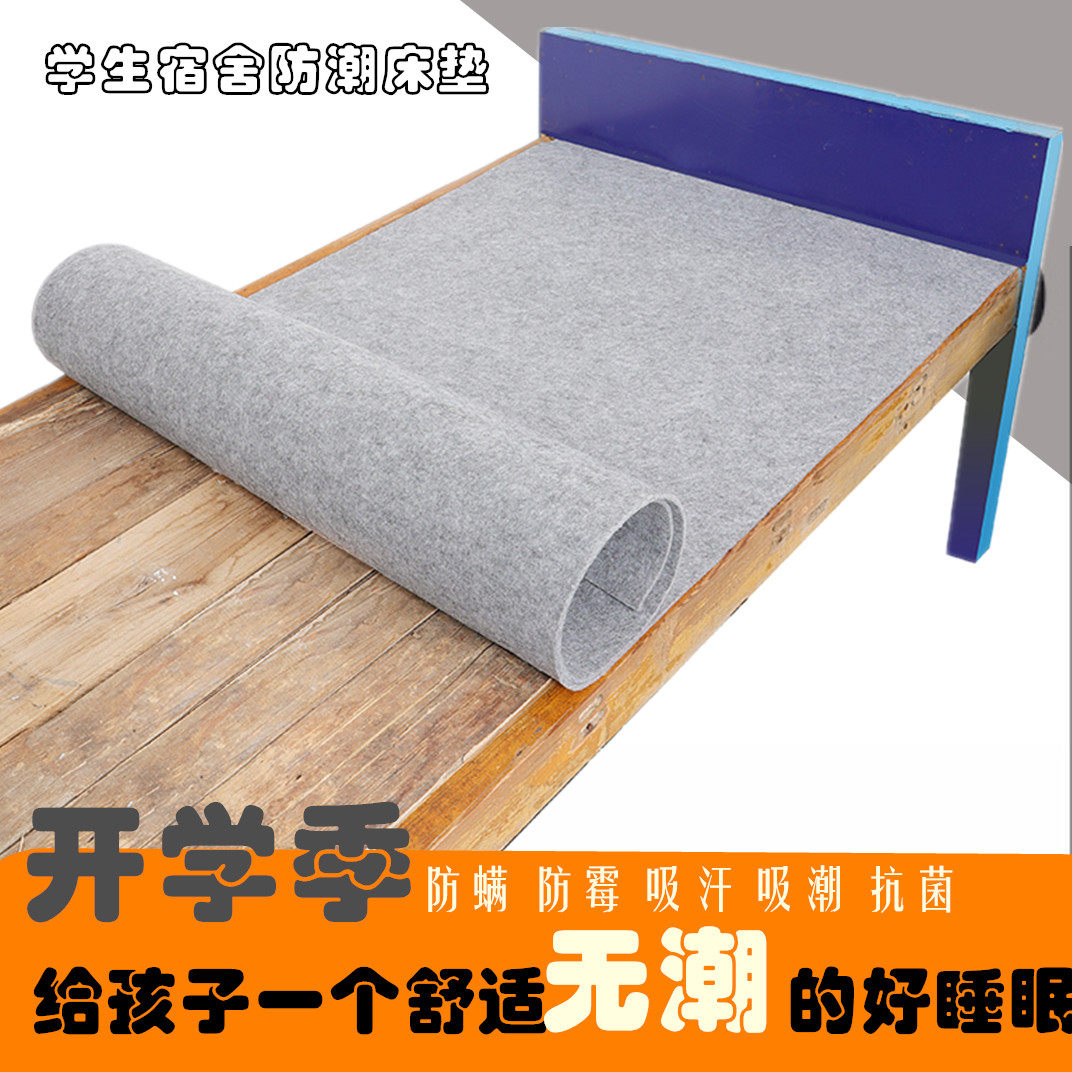 学生宿舍防潮垫家用幼儿园床上吸湿垫室内保温垫保暖毛毡垫