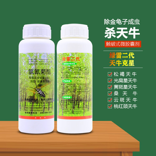 飞防正品氯氰菊酯杨树杀天牛成虫