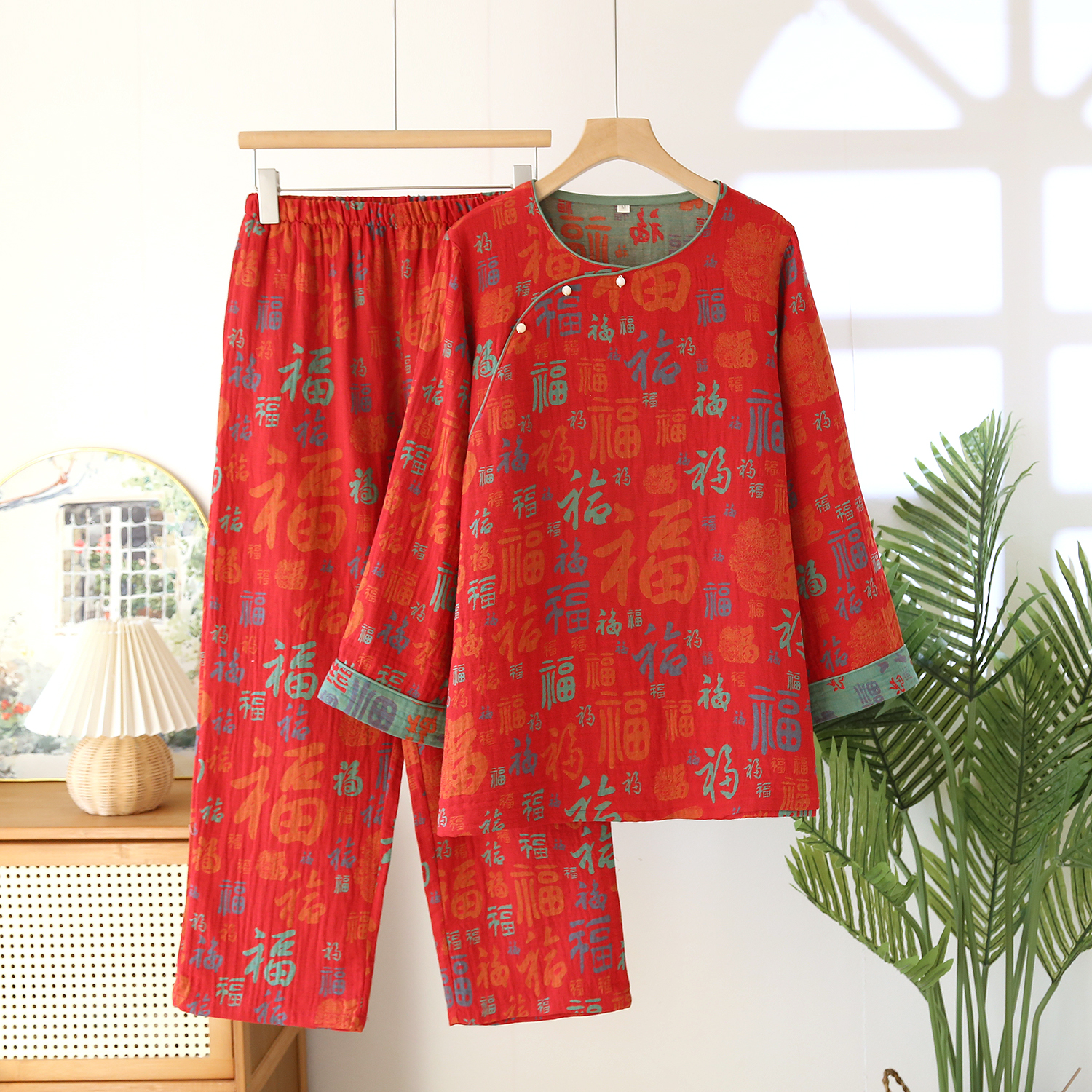 女棉柔软舒适简约大方