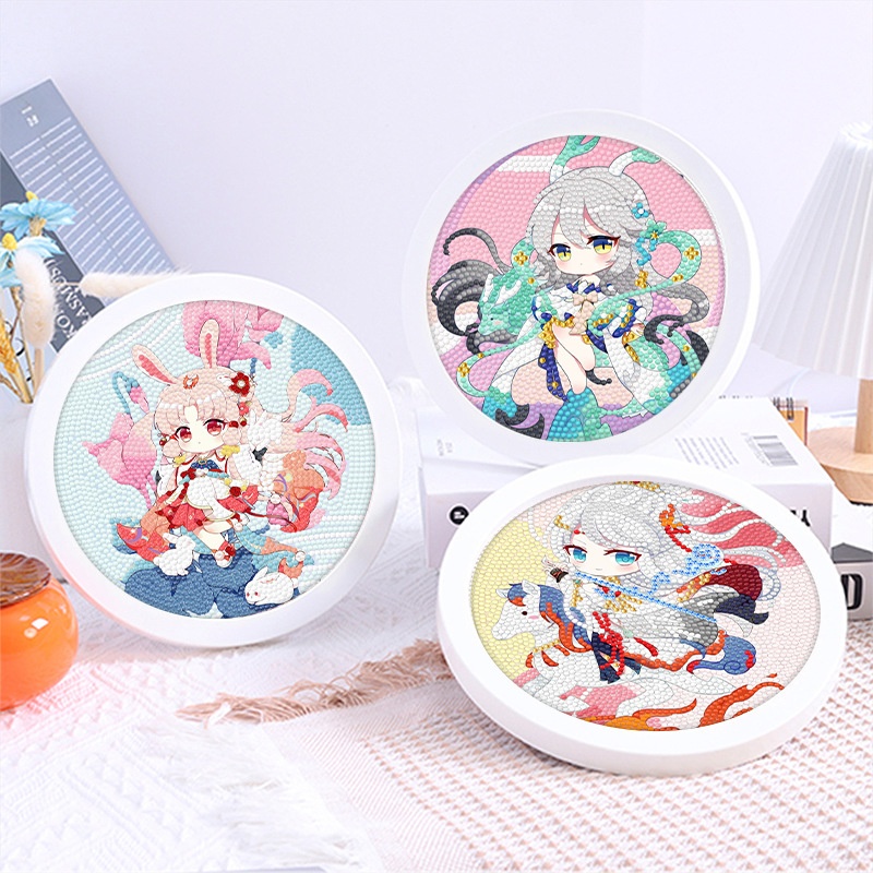 十二生肖2024新款钻石画满钻客厅手工diy儿童钻石贴画工厂