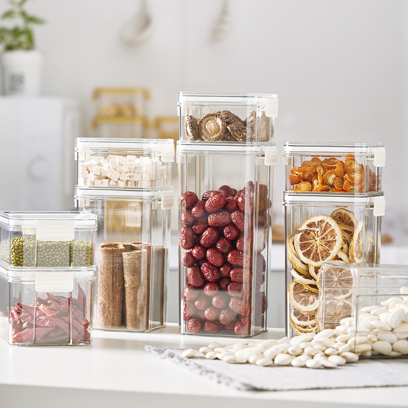 密封罐子塑料食品级储存
