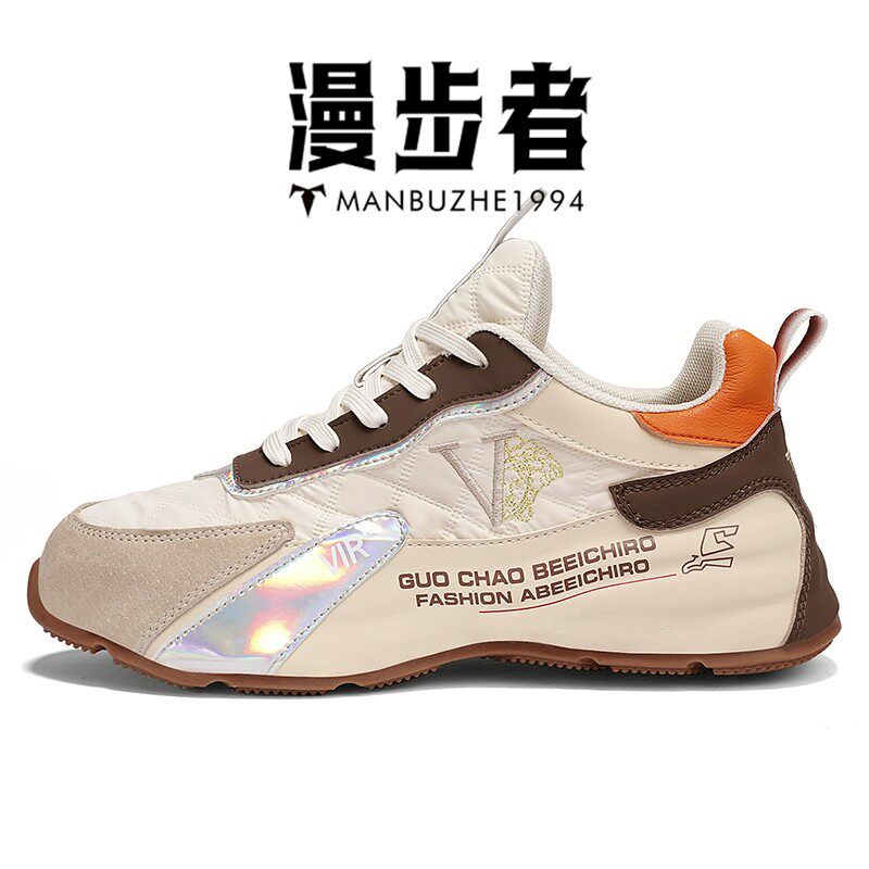 轻奢国际男鞋铺意式包底手工男士厚底增高运动鞋品牌休闲鞋漫步者