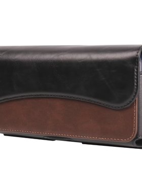 横款手机包挂腰包穿皮带磁吸通用男士大屏6.7/6.1/7.2英寸皮套