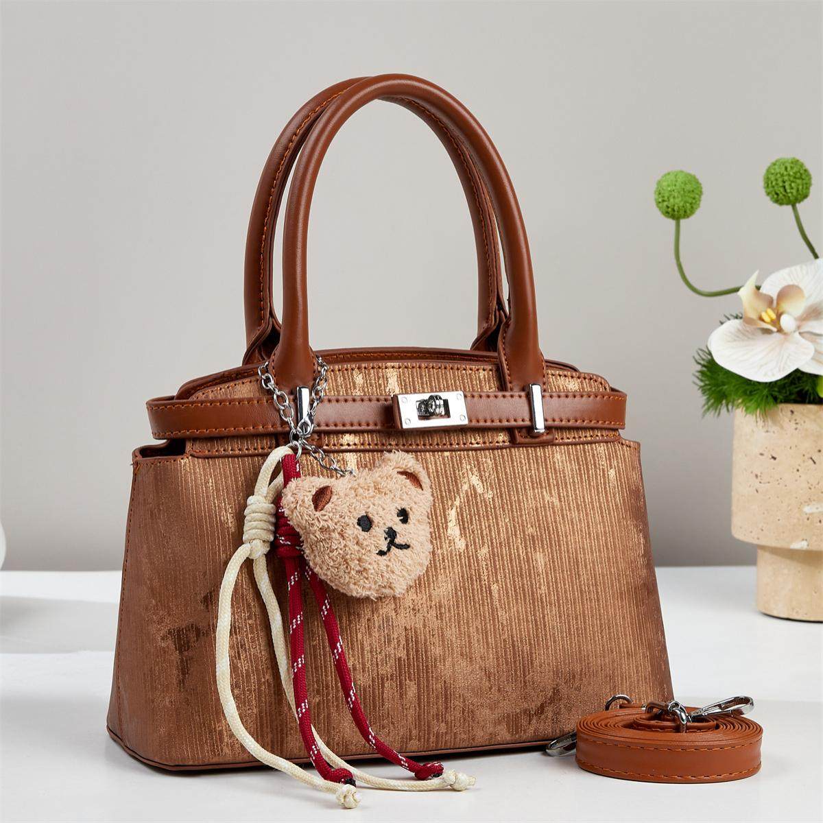 欧美范爆款小香风洋气大容量单肩包简单个性潮流斜挎包手提女包包