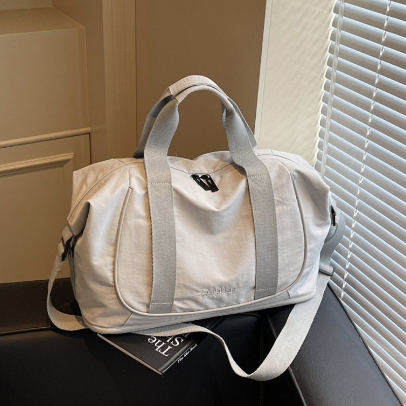 可扩容旅行包女大容量短途旅游收纳行李包手提轻便斜挎运动健身包