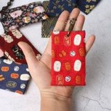 Ткань, чехол для проездного и картхолдер ручной работы, бейджик, защитный чехол подходит для мужчин и женщин