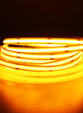 COB灯带5mm8mm宽320灯低压5V12V24V柔性高显指led软灯条线性灯ce