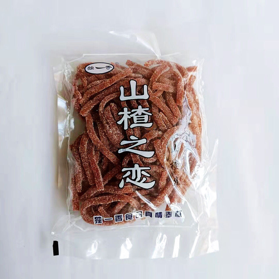 山楂片258g*2袋青州特产超市老式山楂饼干散装蜜饯果干年货零食