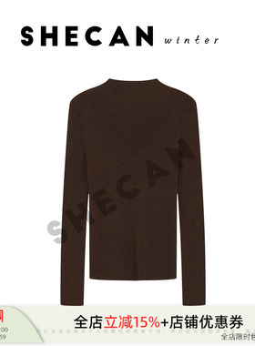 SHECAN【 清水芙蓉】打底衫毛针织衫长袖时尚修身半高领4QA025