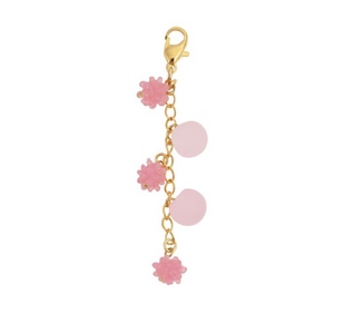 日本Nanaco plus+ real candy粉色金平糖拉链扣包挂件