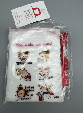 日本COCO and Wondrous Gang白色购物袋