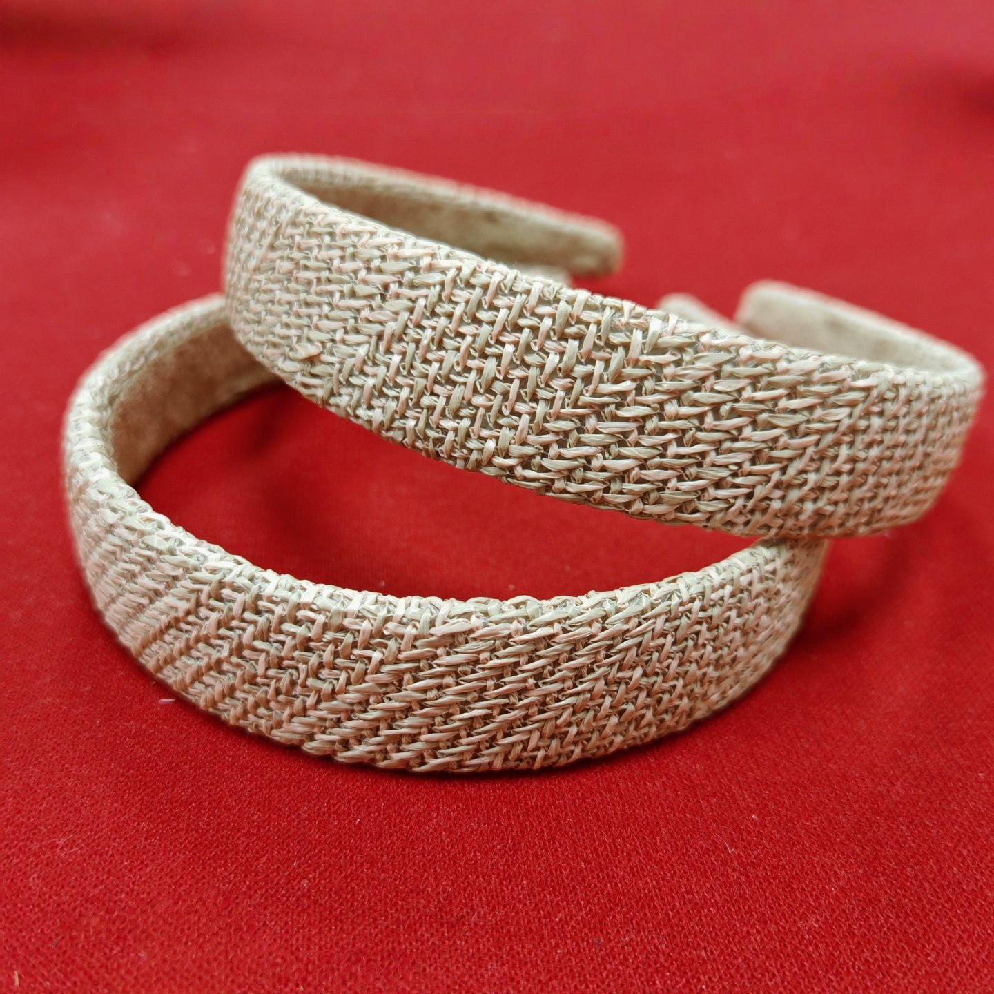 韩国夏季藤编发箍气质旅游日常百搭洗脸纯色宽边头窟头饰手工编织,美发护发/假发,假发发箍,淘宝优惠券,粉丝福利购,淘宝优惠卷