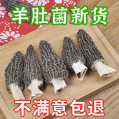 羊肚菌干货500克菌菇煲汤精品大号礼盒送礼四川甘孜泸定特产云南