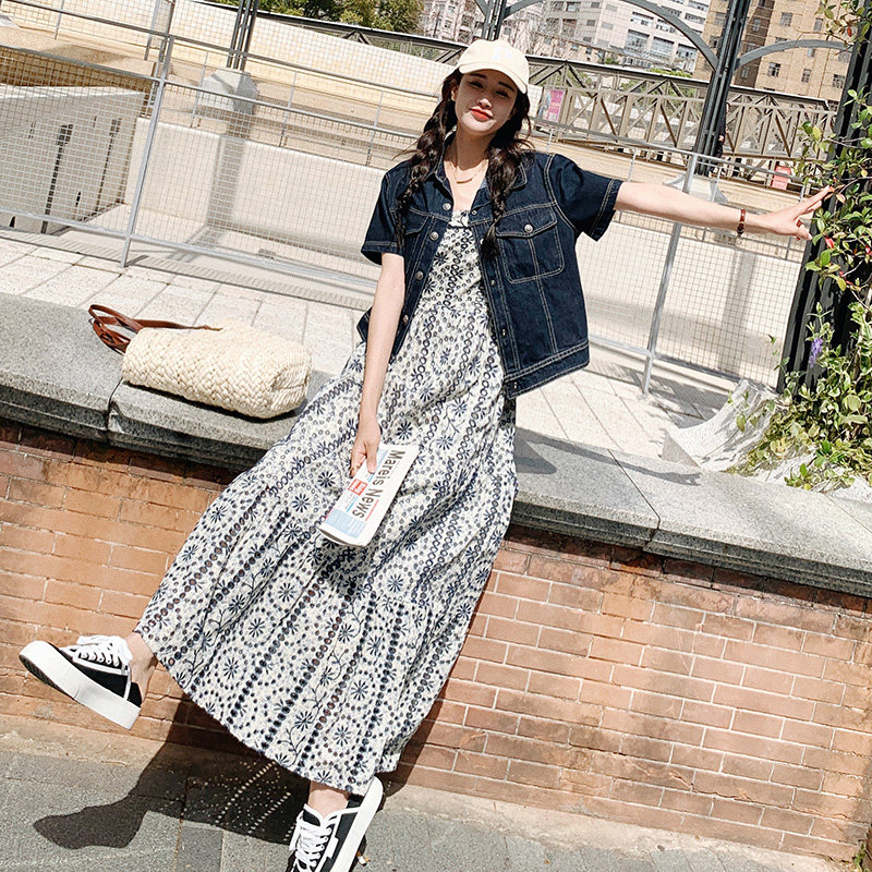现货2024夏季新款牛仔外套浙宝300/3010/P95控158,女装短外套,郎佰婉
