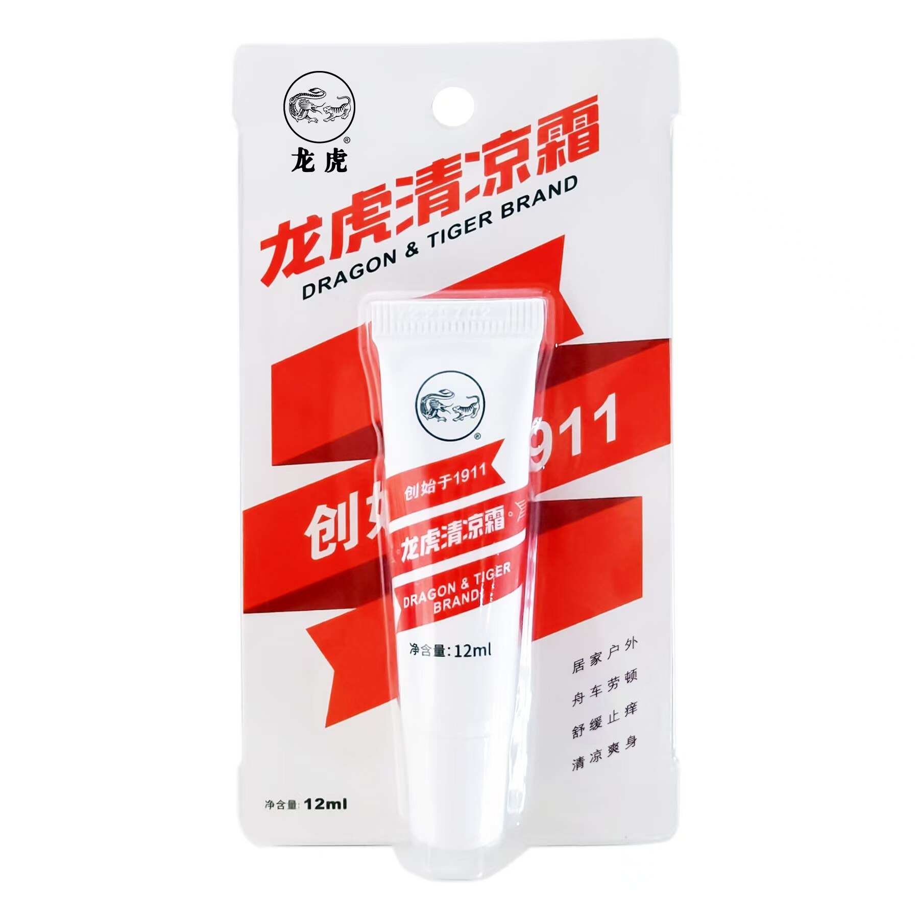龙虎清凉霜12ml 清凉薄荷精清凉油/防暑/醒神药