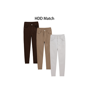 牛仔方程 磨绒牛仔裤 棉 小脚显瘦修身 Y9533 秋冬女款 HDD