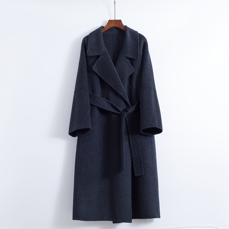 工厂直销宽松过膝大衣女