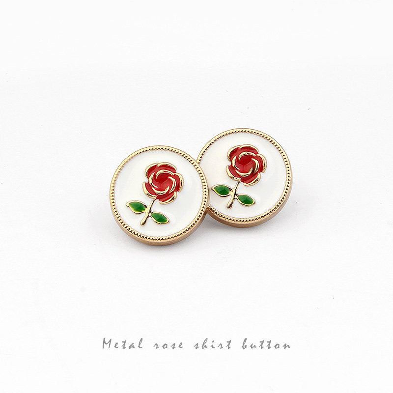高端纽扣女士衬衫毛衣针织开衫时尚精致圆形玫瑰花型装饰衣服扣子,居家布艺,纽扣,淘宝优惠券,粉丝福利购,淘宝优惠卷