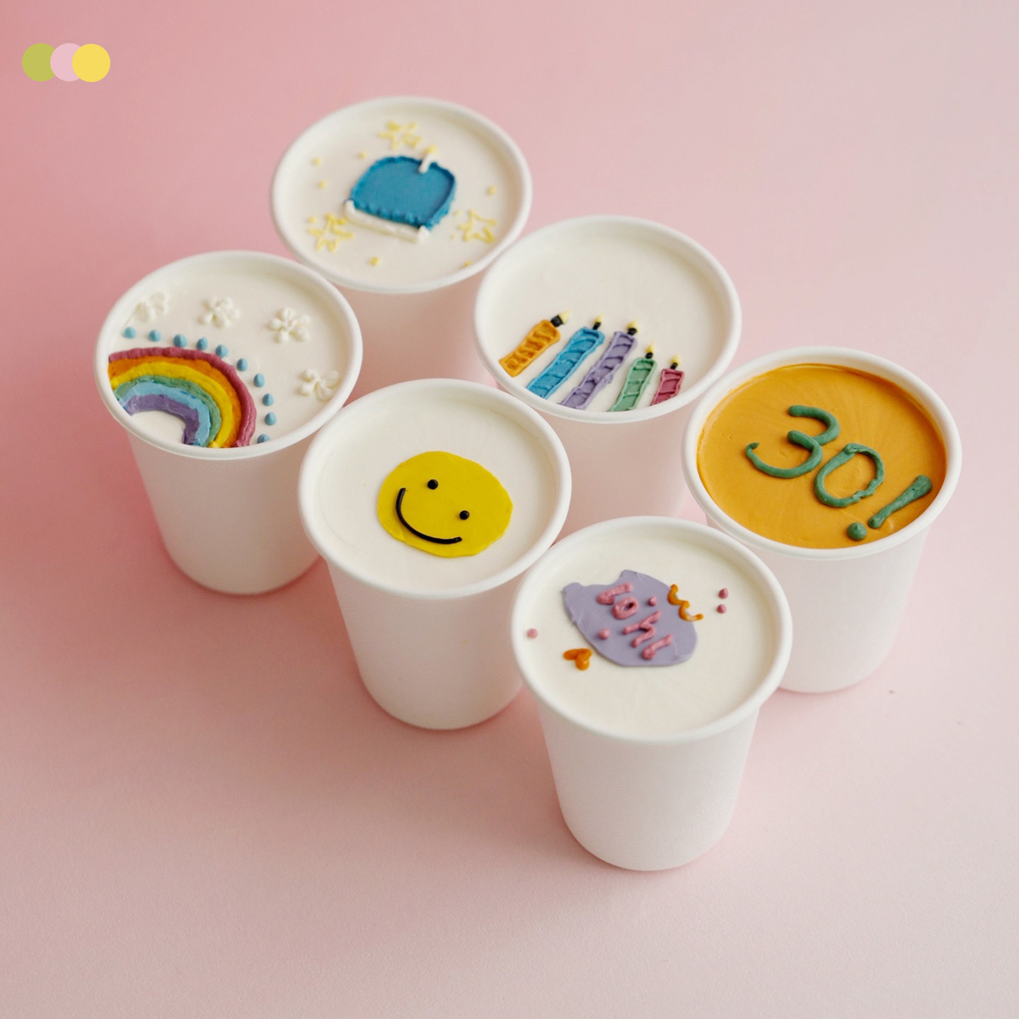 BITEOLOGY【 Happy Cup】纸杯蛋糕动物奶油北京上海同城配送D007图片