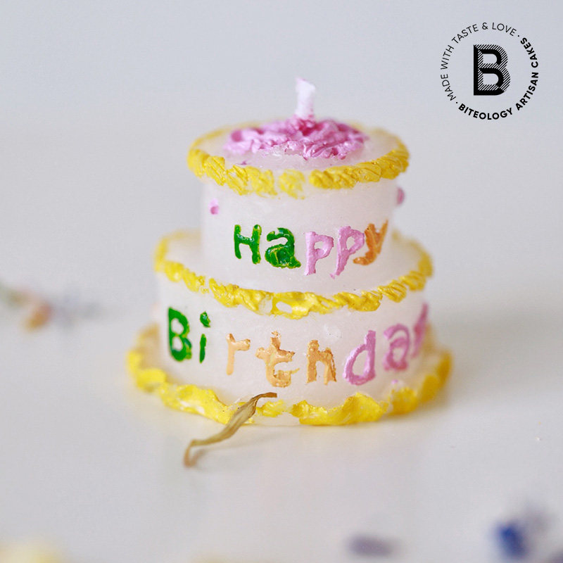 BITEOLOGY 可爱生日蛋糕蜡烛创意卡通仙女蜡烛 单拍不发货