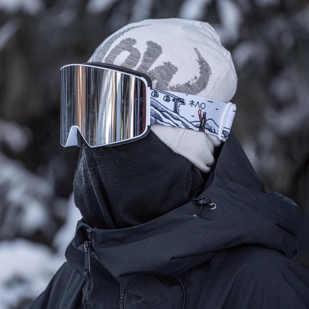 雪否 双面戴滑雪帽冷帽针织帽搭配滑雪运动装备毛线帽子滑雪线帽