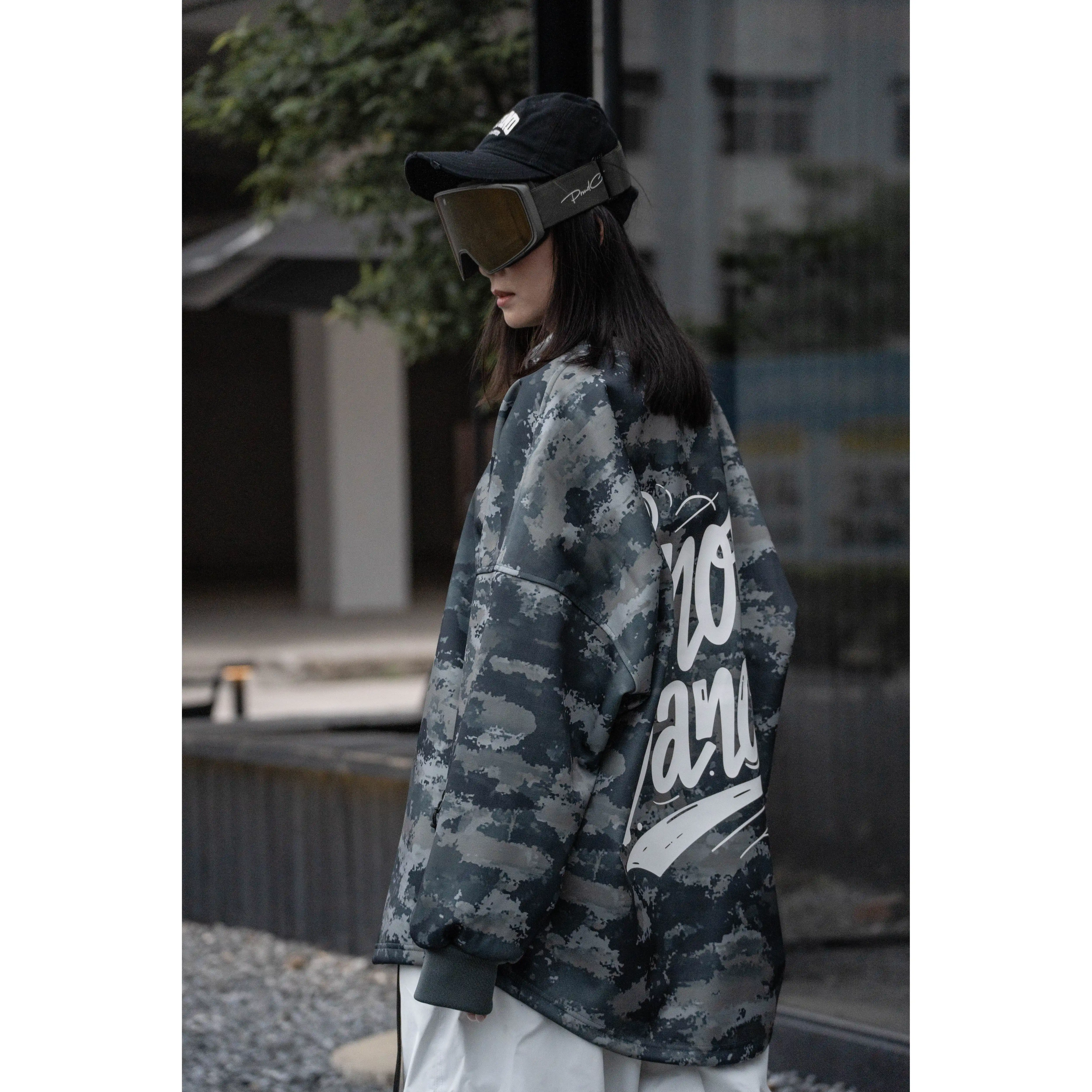 雪否滑雪卫衣迷彩单板滑雪服男女款双板宽松加绒百搭室内滑雪卫衣,户外/登山/野营/旅行用品,滑雪衣,淘宝优惠券,粉丝福利购,淘宝优惠卷