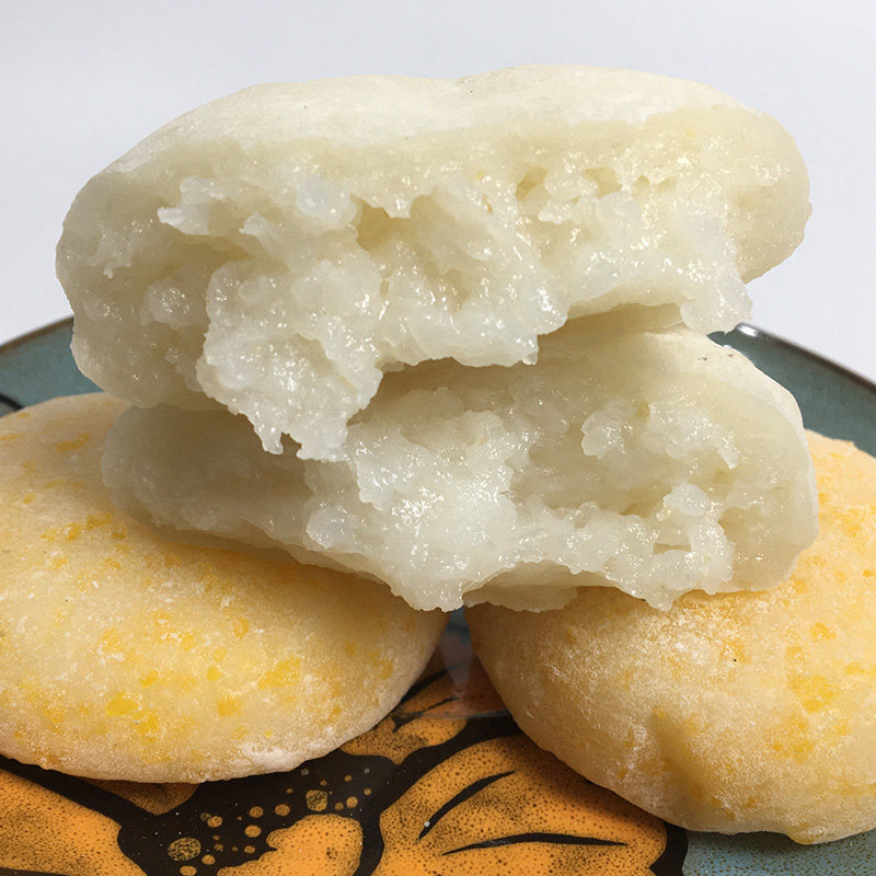 正宗沙土糯米糍粑纯手工贵州特色小吃土特产红豆沙馅油炸湖南糍粑