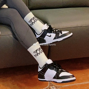 耐克Nike Dunk Low Disrupt 2 黑白熊猫 蛇纹小密歇根板鞋DV4024